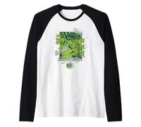 Marvel Hulk Incredible Dad Super Hero Father's Day Gift Manche Raglan