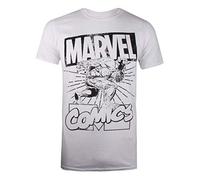 Marvel Hulk Lift Shirt, White (White White), X-Large Men's