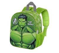Marvel Hulk Rage-Sac à dos 3D Elite, Vert, 25 x 30 cm, Capacité 7 L