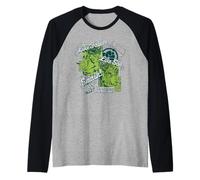Marvel Hulk & Skaar Like Father Like Son Father's Day Manche Raglan