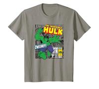 Marvel Hulk The Strongest of All T-Shirt, Enfant, Ardoise, 12 Ans