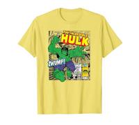 Marvel Hulk The Strongest of All T-Shirt, Homme, Citron, XL