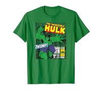 Marvel Hulk The Strongest of All T-Shirt, Homme, Vert Kelly, XXL