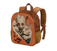 Marvel I am Groot Soundtrack-Sac à dos 3D Petit, Multicolore