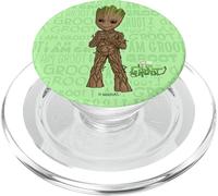 Marvel I Am Groot Super Cute Seedling Superhero Poster PopSockets PopGrip pour MagSafe