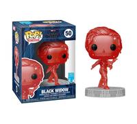 Funko Pop! Artist Series: Marvel Infinity Saga - Black Widow - Red - Avengers - Figurine en Vinyle à Collectionner - Comprend une Boite de Protection en Plastique de Première Qualité - Idée de Cadeau