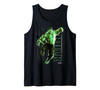 Marvel Infinity War Incredible Hulk Jump Smash Débardeur, Homme, Noir, S