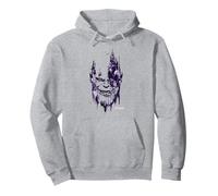 Marvel Infinity War Paint Splat Thanos Head Sweat à Capuche
