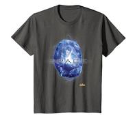 Marvel Infinity War The Blue Space Stone T-Shirt, Enfant, Asphalte, 8 Ans