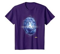 Marvel Infinity War The Blue Space Stone T-Shirt, Enfant, Violet, 8 Ans