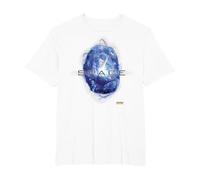 Marvel Infinity War The Blue Space Stone T-Shirt, Homme Grandes Tailles, Blanc, 5X Tall