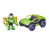 Marvel Comics – Figurine Iron Hulk avec véhicule Bolide blindé