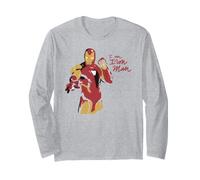 Marvel Iron Man Avengers Endgame Quote I A m Iron Man Manche Longue