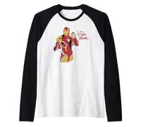 Marvel Iron Man Avengers Endgame Quote I A m Iron Man Manche Raglan