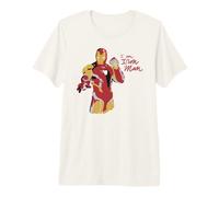 Marvel Iron Man Avengers Endgame Quote I A m Iron Man T-Shirt Haut de Gamme