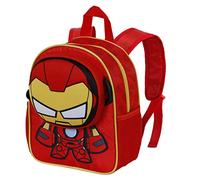 Marvel Iron Man Bobblehead-Sac à dos Pocket, Rouge