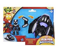 Marvel Iron Man Et Ses Amis Extraordinaires Black Panther Avec Avion