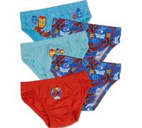 Marvel Iron Man & Friends Lot de 5 Slips pour Les Garçons, 6-7 Ans: 122cm, Multicolore