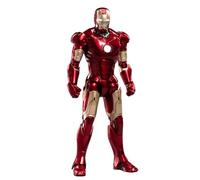Marvel Iron Man MK3 avec fonction d'éclairage, figurine d'action Iron Man Mark III avec lumières LED, objets de collection de qualité supérieure, fabriquée en PVC durable, parfaite pour offrir
