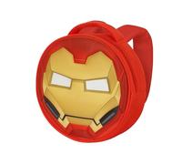 Marvel Iron Man Send-Sac à Dos Emoji, Rouge, 22 x 22 cm, Capacité 4 L
