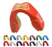 Marvel Iron Man Sport Protège-Dents/Gouttière Coque Dentaire Protege Dent. Protection intégrale pour Tous Les Sports, notamment Le Rugby, MMA, Hockey, Judo, Karate, Les Arts Martiaux et la Boxe