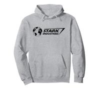 Marvel Iron Man Stark Industries Logo Black Sweat à Capuche