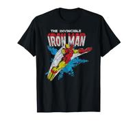 Marvel Iron Man The Invincible Iron Man Classic Art Vintage T-Shirt