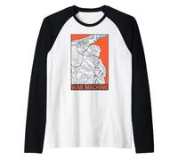 Marvel Iron Man War Machine Patriot Style Portrait Poster Manche Raglan