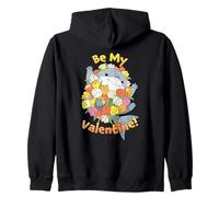 Marvel Jeff The Land Shark Be My Valentine! Valentine's Day Sweat à Capuche