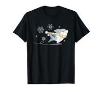 Marvel Jeff The Land Shark Holiday Ice Skating Christmas T-Shirt