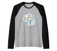 Marvel Jeff The Land Shark Holiday Snow Angel Christmas Manche Raglan