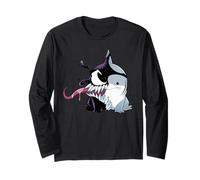 Marvel Jeff The Land Shark in Venom Symbiote Costume Manche Longue