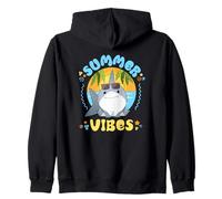 Marvel Jeff The Land Shark Summer Vibes Beach Vacation Sweat à Capuche