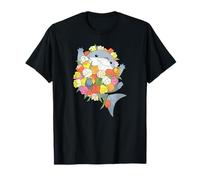 Marvel Jeff The Land Shark Valentine's Day Flower Bouquet T-Shirt