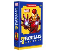 MARVEL - Jeu de cartes - 7 familles - Collectif - Hachette Disney - Jeux livres objets