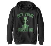 Marvel JUNGEN Classic Grand Sweat à Capuche Vert, Noir, L, Noir , Taille L