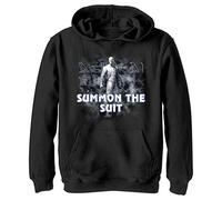 Marvel Kids Moon Knight Summon The Suit Youth Pullover Hoodie, Black, Small