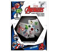 Marvel- Kit de 33 Autocollants-Avengers, TS7404, Multicolore