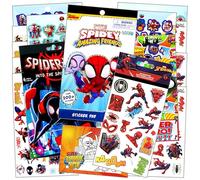 Marvel Le lot d'autocollants Disney pour enfants comprend des autocollants Spidey, des autocollants de récompense et plus encore (ensemble d'autocollants Spiderman)