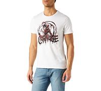 Marvel, Blanc, Taille M T-Shirt Homme MEVENOXTS135