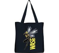 Marvel LEGEND ICON Officiel Antman - The Wasp Character imprimés 100% coton |Réutilisable | Longue poignée | Voyages et achats |Sac fourre-tout 38 * 40 CM,Taille unique,Navy