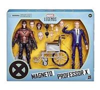 Marvel Legends 20 Anniversary Magneto and Professor X set 2 Figurines noir G