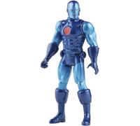 Marvel Hasbro Legends Series Retro 375, Figurine de Collection rétro Stealth Suit Iron Man de 9,5 cm