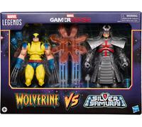Marvel Figurines de collection Marvel Legends Gamerverse Wolverine contre Marvel's Silver Samurai