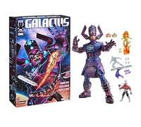 Marvel Legends HasLab Galactus Figurine de 81,3 cm, 14 ans et plus, comprend un surfeur argenté et 2 autres figurines et accessoires