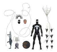 Marvel Legends Maximum Series Symbiote Spider-Man, Figurine de Collection Deluxe de 15 cm inspirée des Bandes dessinées Spider-Man, articulations et Accessoires Premium
