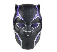 Marvel Legends Series Black Panther Casque électronique de jeu de rôle avec effets lumineux et verres rabattables