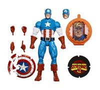 Marvel Legends Series Captain America Avengers Retro Comics Secret Wars Figurine collectionner de 6 pouces avec bouclier