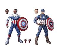 Marvel Legends Series Captain America Pack de 2 figurines