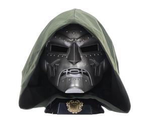 Marvel Legends Series, Casque de Cosplay Premium de Doctor Doom, Argent
